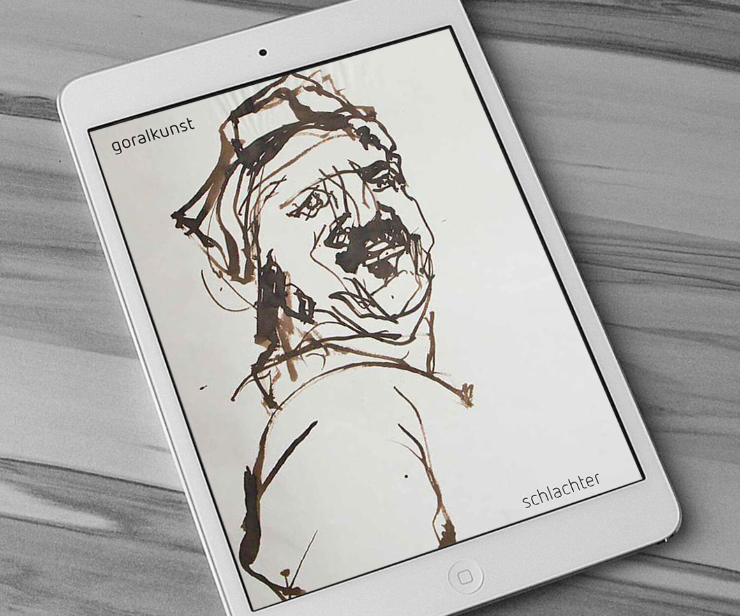 Der digitale Katalog "schlachter" zeigt Radierungen aus dem Augsburger Schlachthof von Andreas Goral